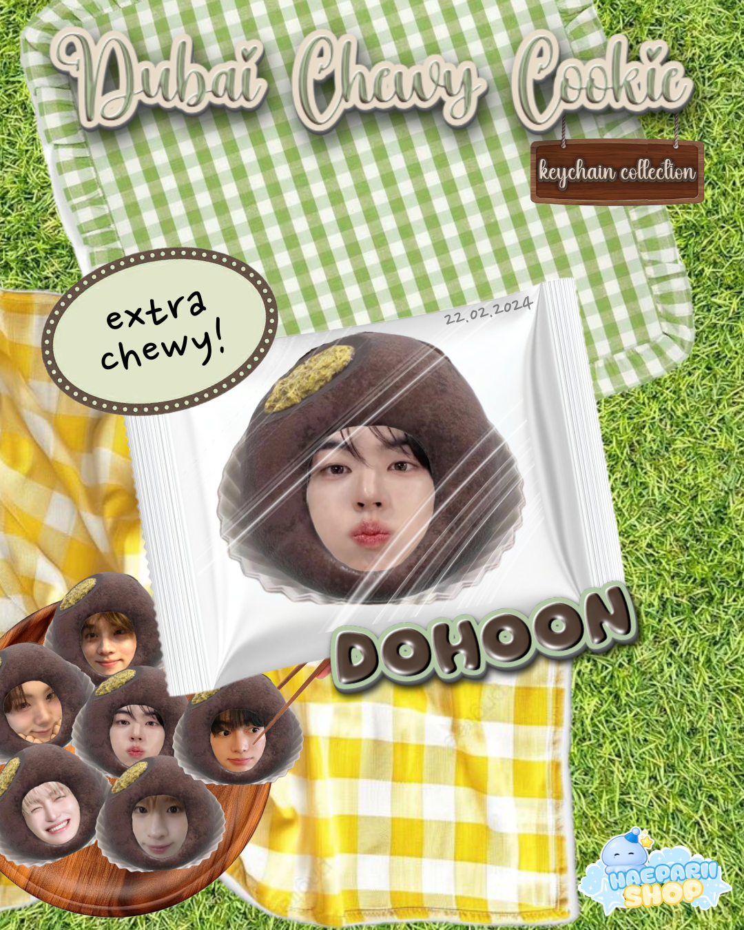 [PRE-ORDER] TWS Dubai Chewy Cookie Keychain