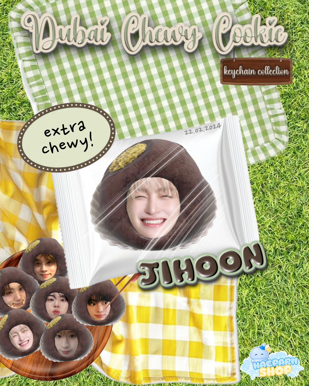 [PRE-ORDER] TWS Dubai Chewy Cookie Keychain