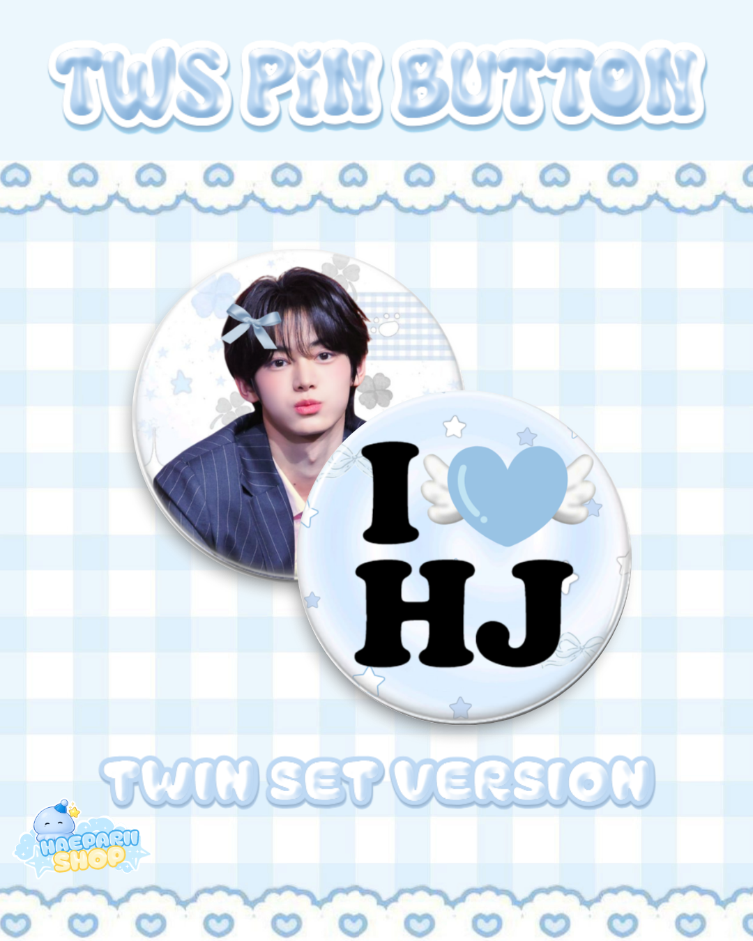 [PRE-ORDER] TWS Pin Button Twin Set